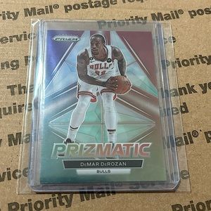 DeMar DeRozan ‘23 Prizm Insert Card No. 12
